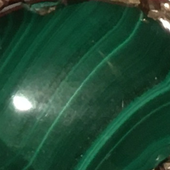 Malachite Sterling Silver Ring***SALE*** - Picture 2 of 2